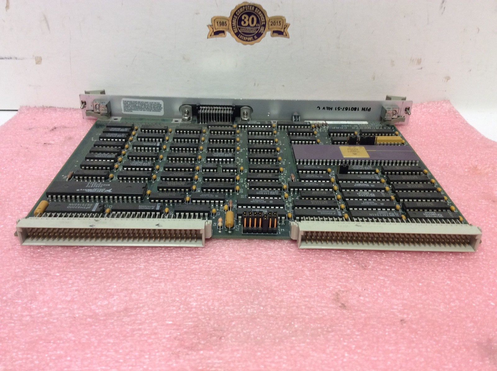 National Instruments VME module SysFail GPIB-1014 assy# 180155 controller card