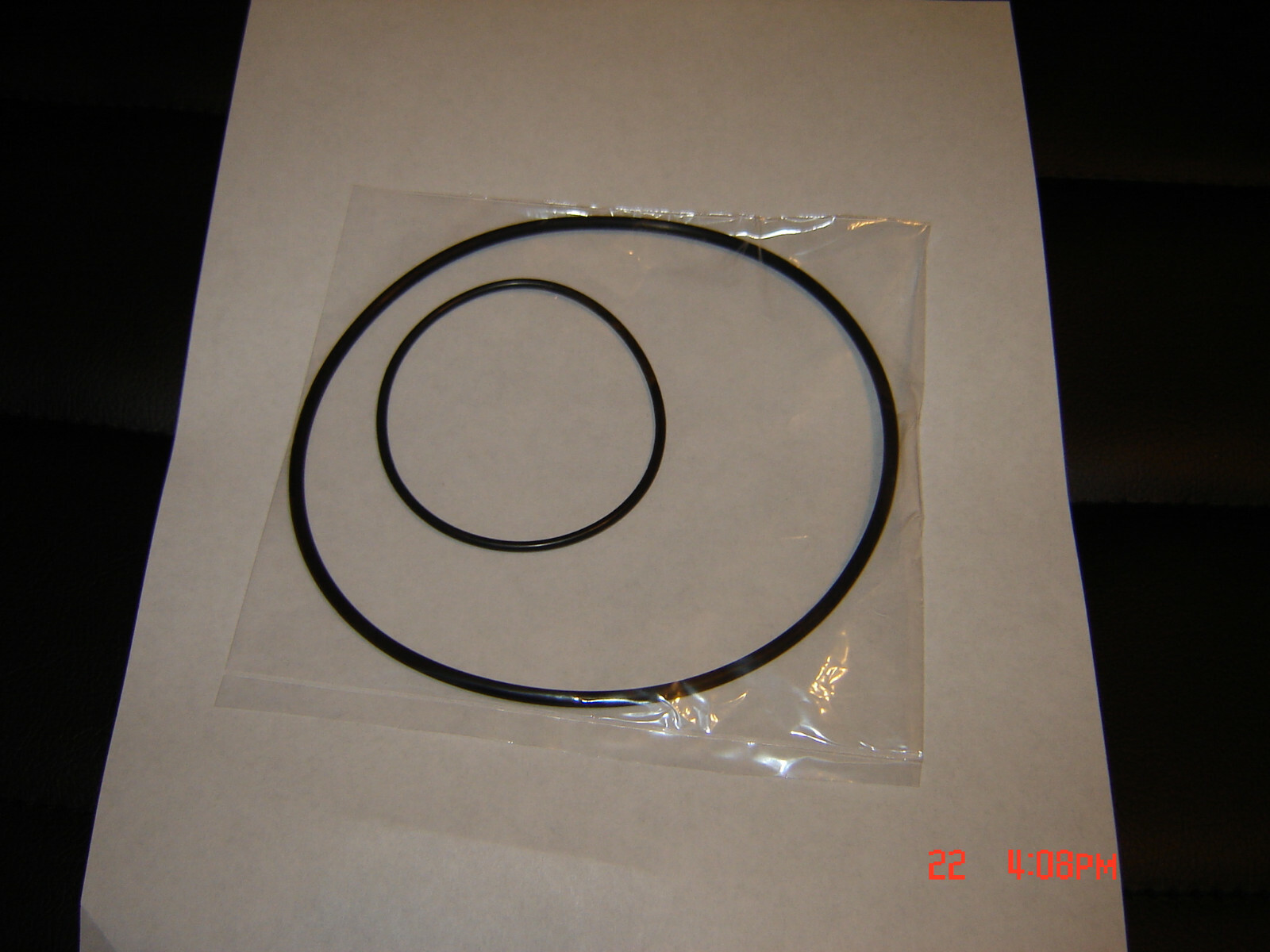 Elmo St-180 Projector Belts ST-180E, ST-600 M O,  2 *Round Belt Set  , New