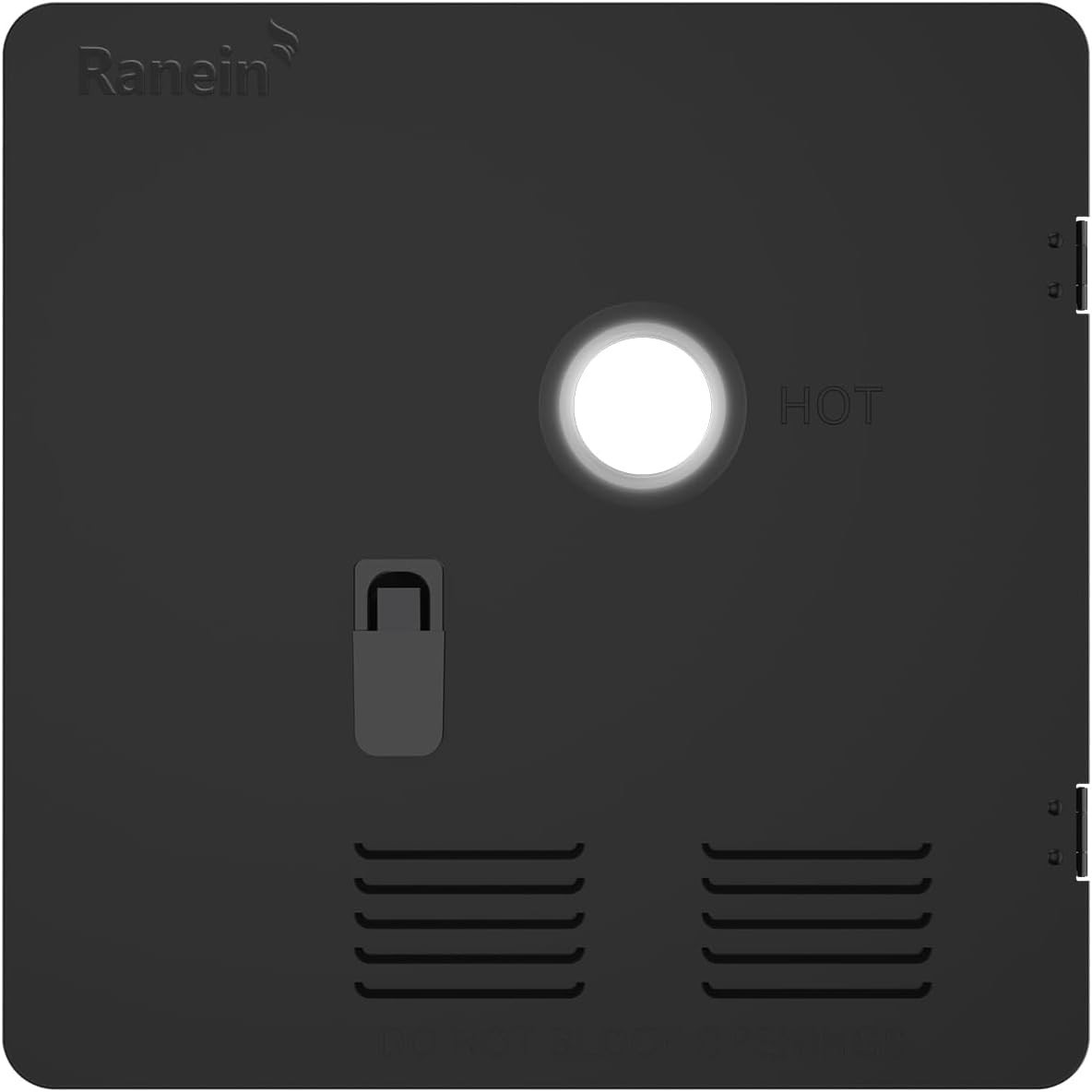 RV Water Heater Door Kit 18 x 18 Inches Black NEW Ranein Brand Free Shipping