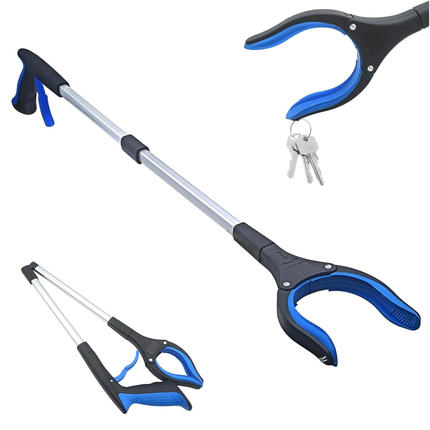 32" Foldable Grabber Reacher Mobile Aid Stretching Tool for the Elderly