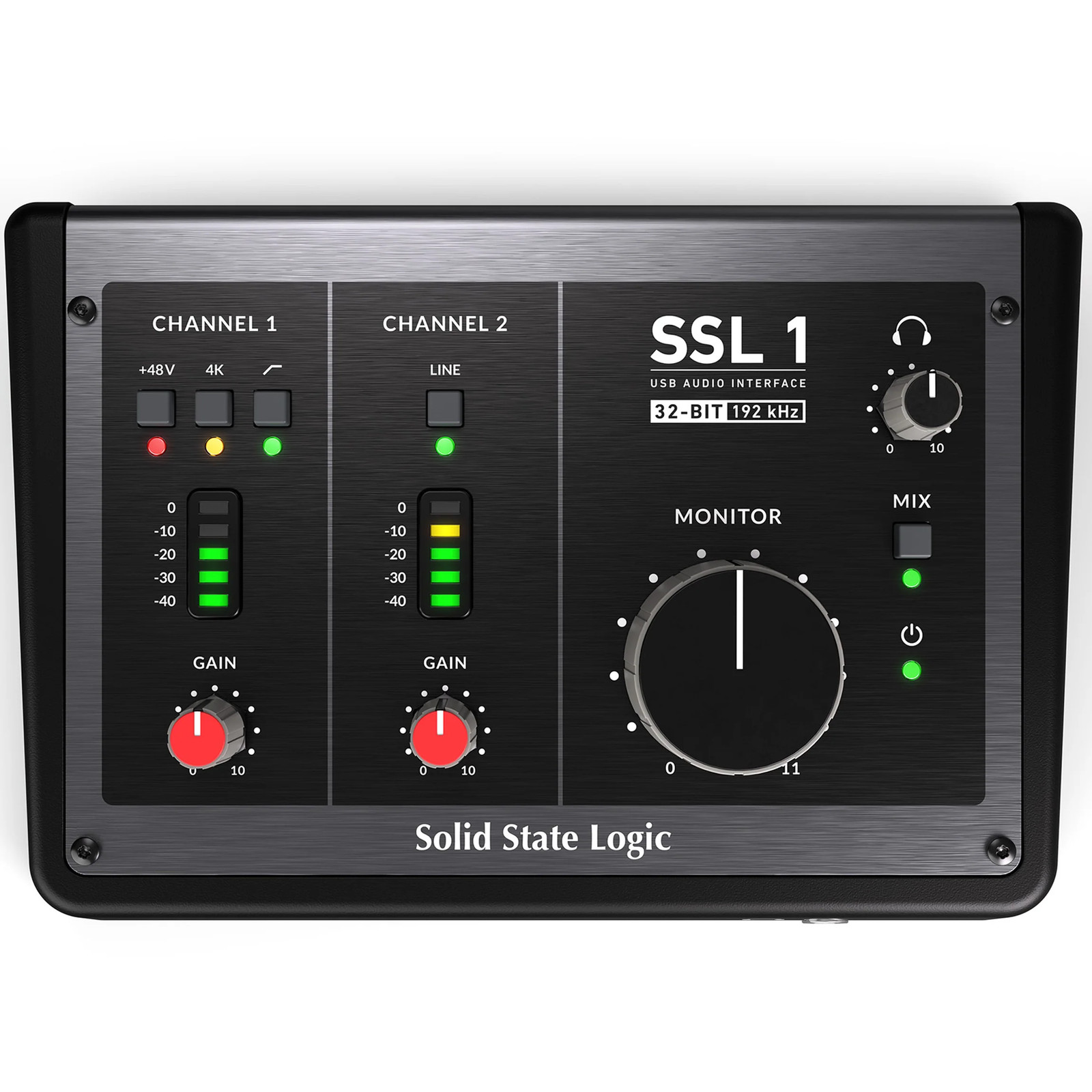 Solid State Logic SSL1 - 2-in/2-out USB-C Audio Interface
