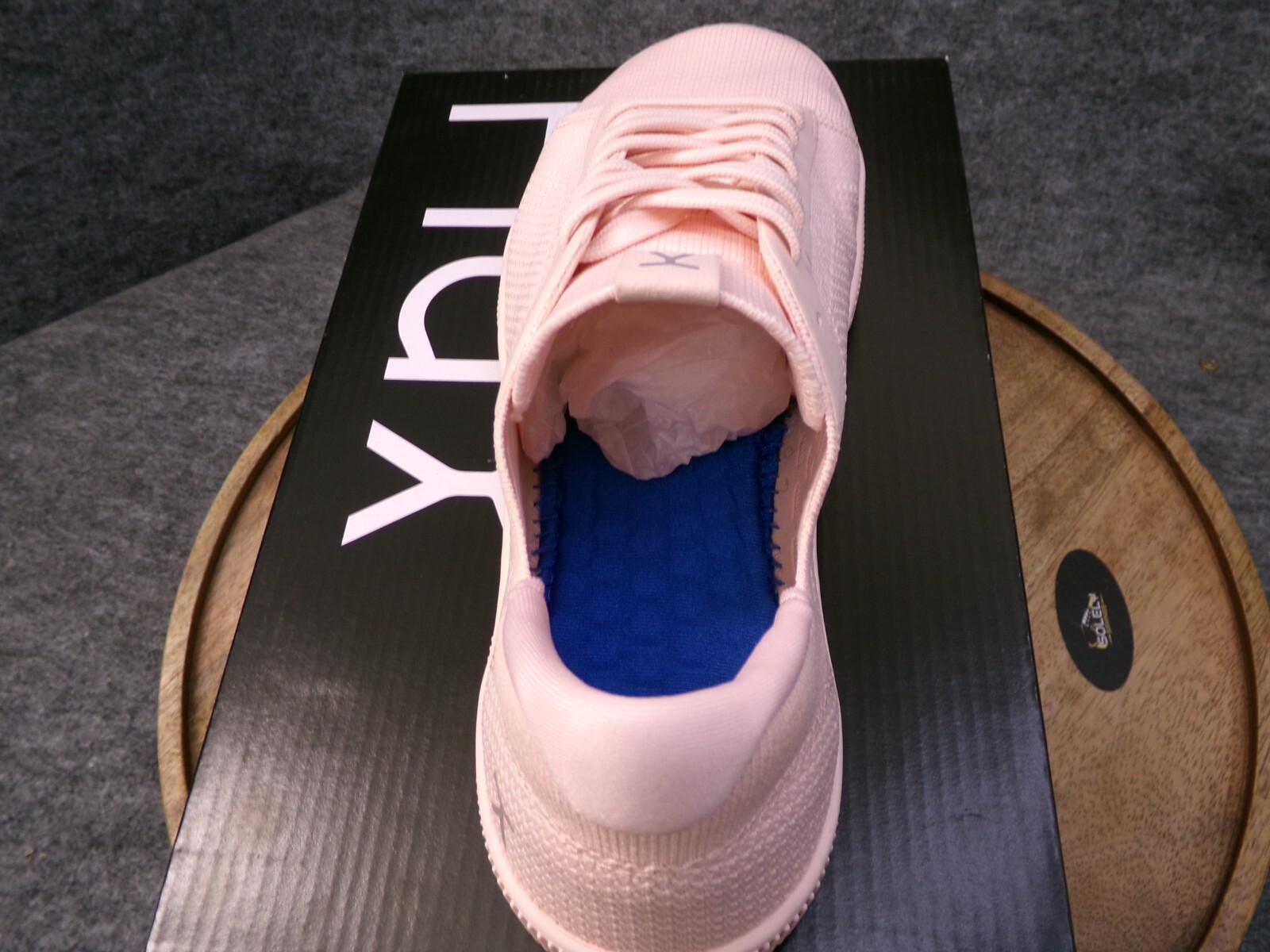 Flux Adapt Trainer Mens Blush Pink Barefoot Athletic Knit Shoes Sneaker Size 14