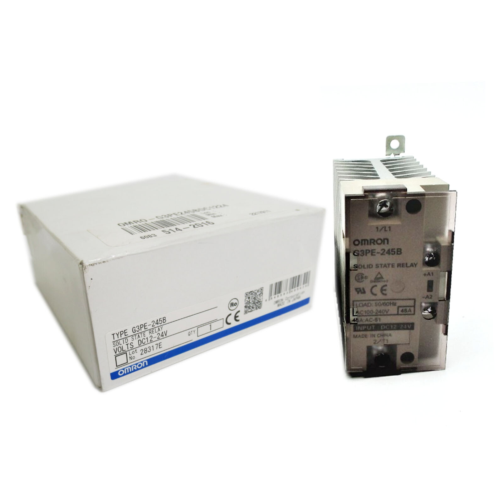 Brand New in Box Omron G3PE-245B 12-24VDC Solid State Relay