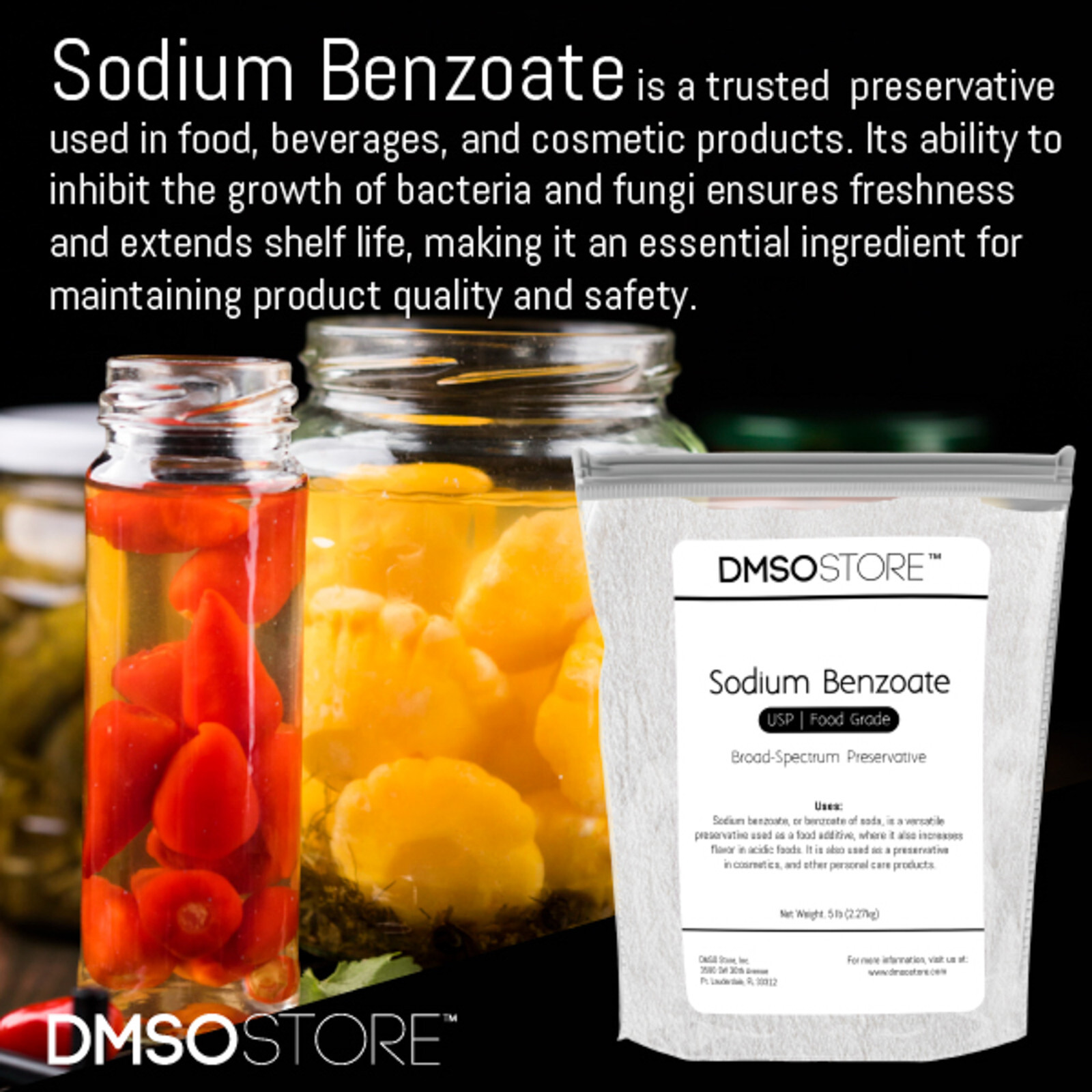 Sodium Benzoate 5 lb.