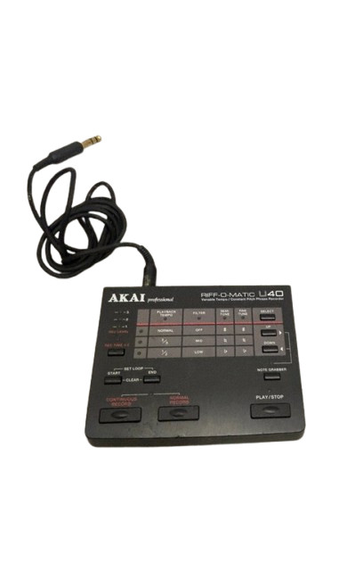 AKAI Riff-O-Matic U40 Phrase Recorder Sampler MPC Timestretch Good GP