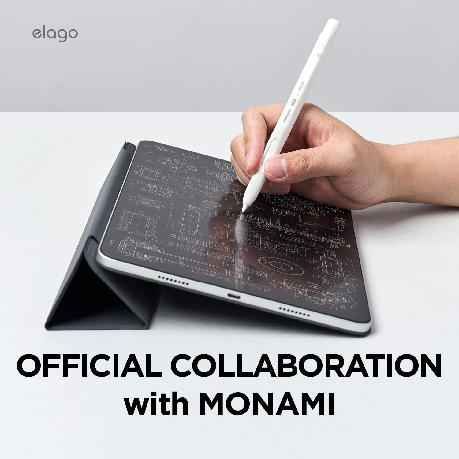 elago MONAMI Apple Pencil Pale White