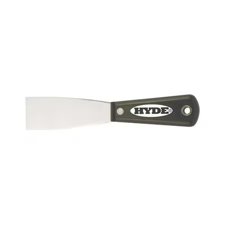 Hyde 02000 Putty Knife, Flexible, 1-1/4", Carbon Steel
