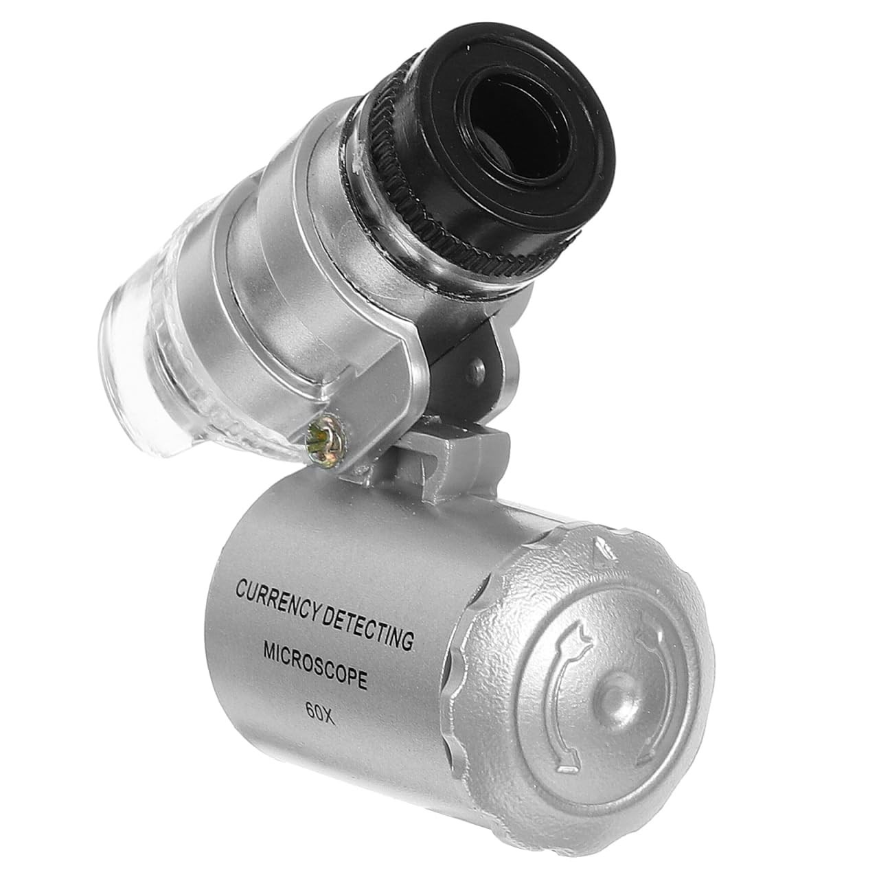 Pocket Microscope 60x LED Microscope 60x with LED Light Magnifier Currency