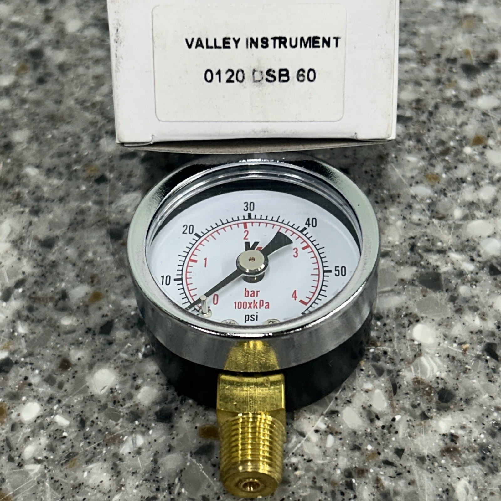 VALLEY INSTRUMENTS 0120DSB60 / 0120DSB100 PRESSURE GAUGES *UT2