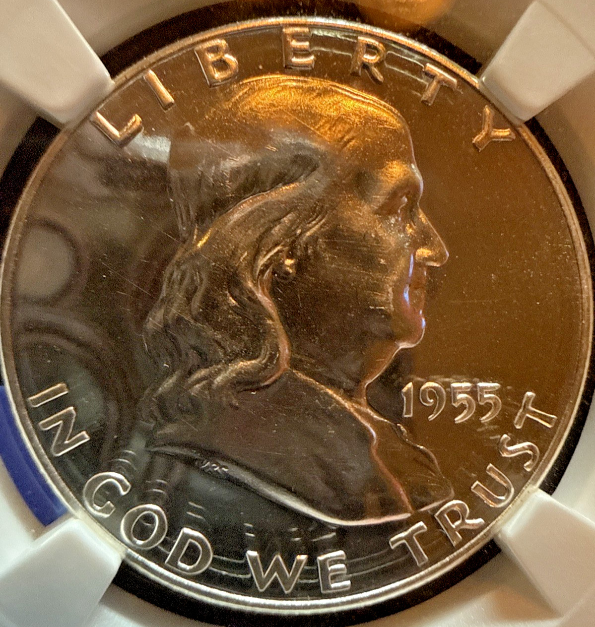 1955 Franklin Proof Half Dollar NGC PF64