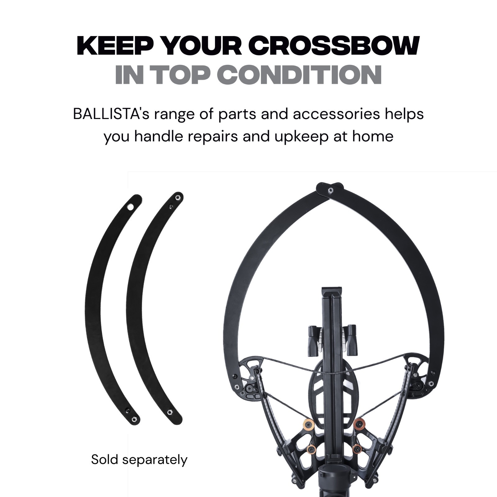 BALLISTA BAT Reverse Custom String and Cables Set – Hand-Made in USA