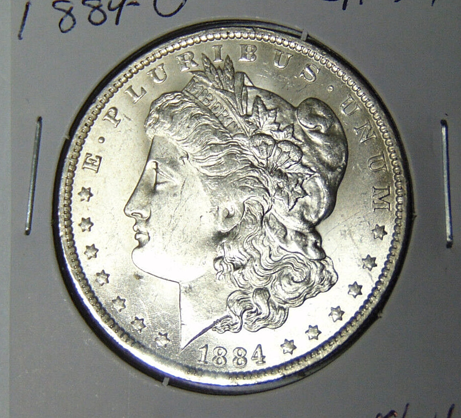 Choice BU 1884-O Morgan Silver Dollar Choice Uncirculated (113022)