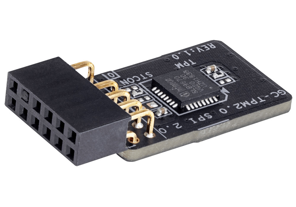Gigabyte GC-TPM2.0 SPI 2.0 (12Pin) TPM Trusted Platform Module SPI_TPM Z590 Z690