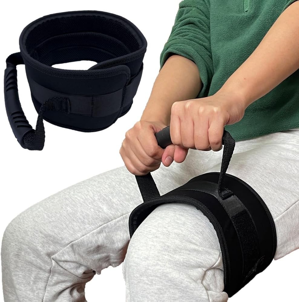 Thigh Lifter Strap Leg Lifting Pull Up Assistance Belt Foot Transfer...