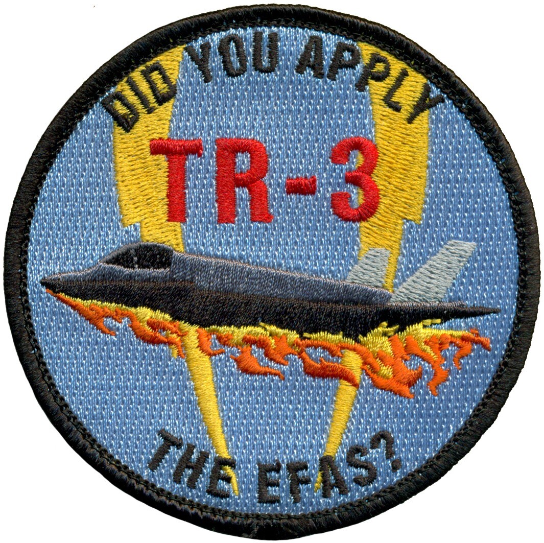 USAF 461st FLIGHT TEST SQUADRON – F-35 EN ROUTE FLIGHT ADVISORY SERVICE PATCH