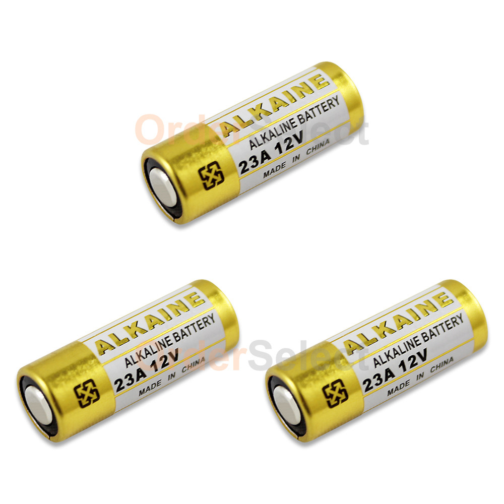 3 PACK NEW Battery A23 23A 23AE A23BP MN21 MN23 21/23 GP23 23GA US Seller HOT!