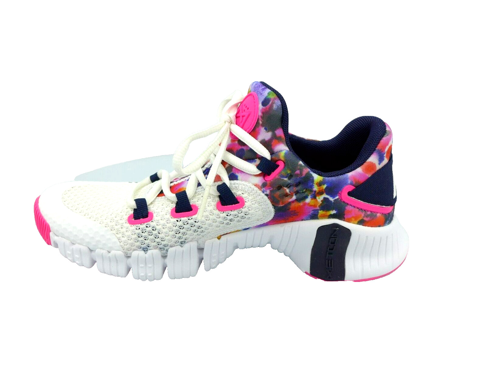 Nike Free Metcon 4 Summit White Blackened Blue Womens Athletic Shoes Size 7 New