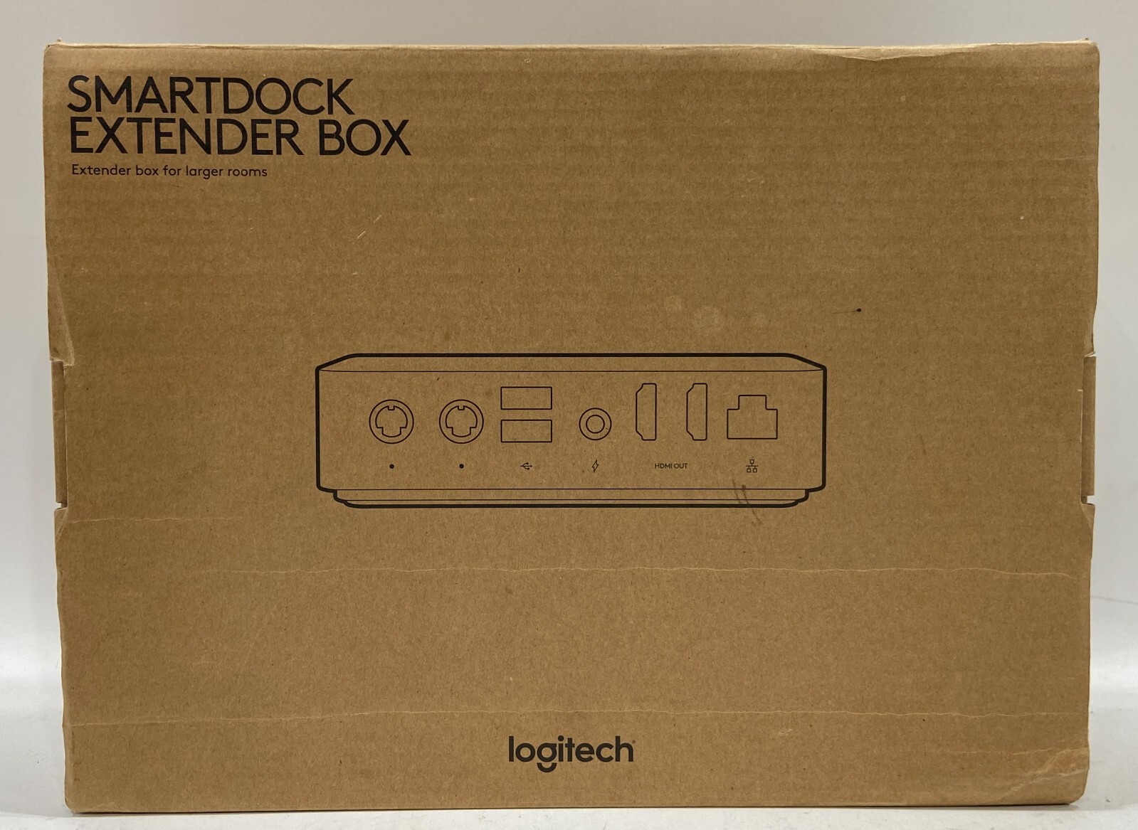 Logitech SmartDock Extender Box for Larger Rooms V-U0041 NEW OPEN BOX