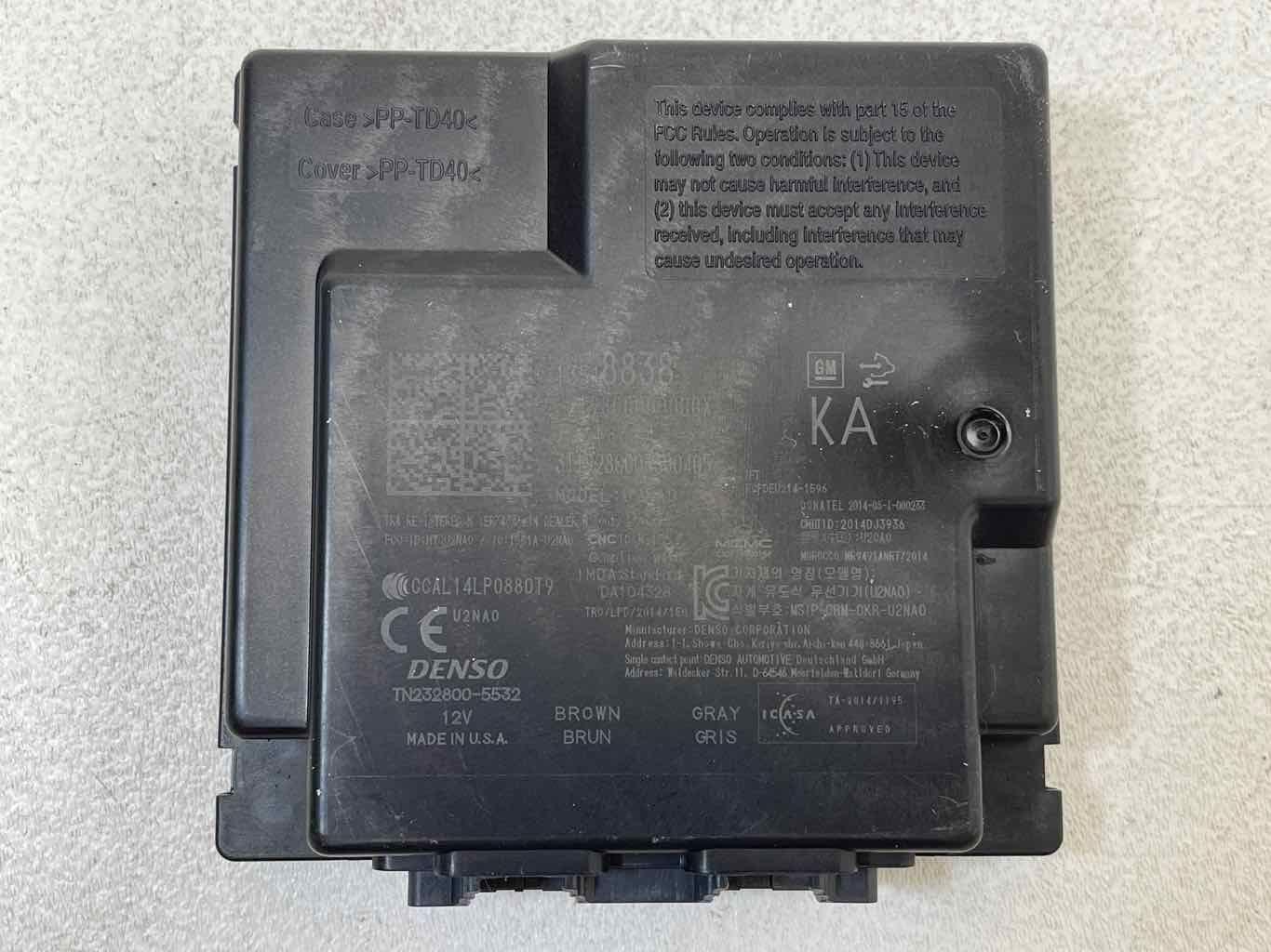 Fits 2018 - 2023 CHEVY TRAVERSE Keyless Entry Control Module 13518838
