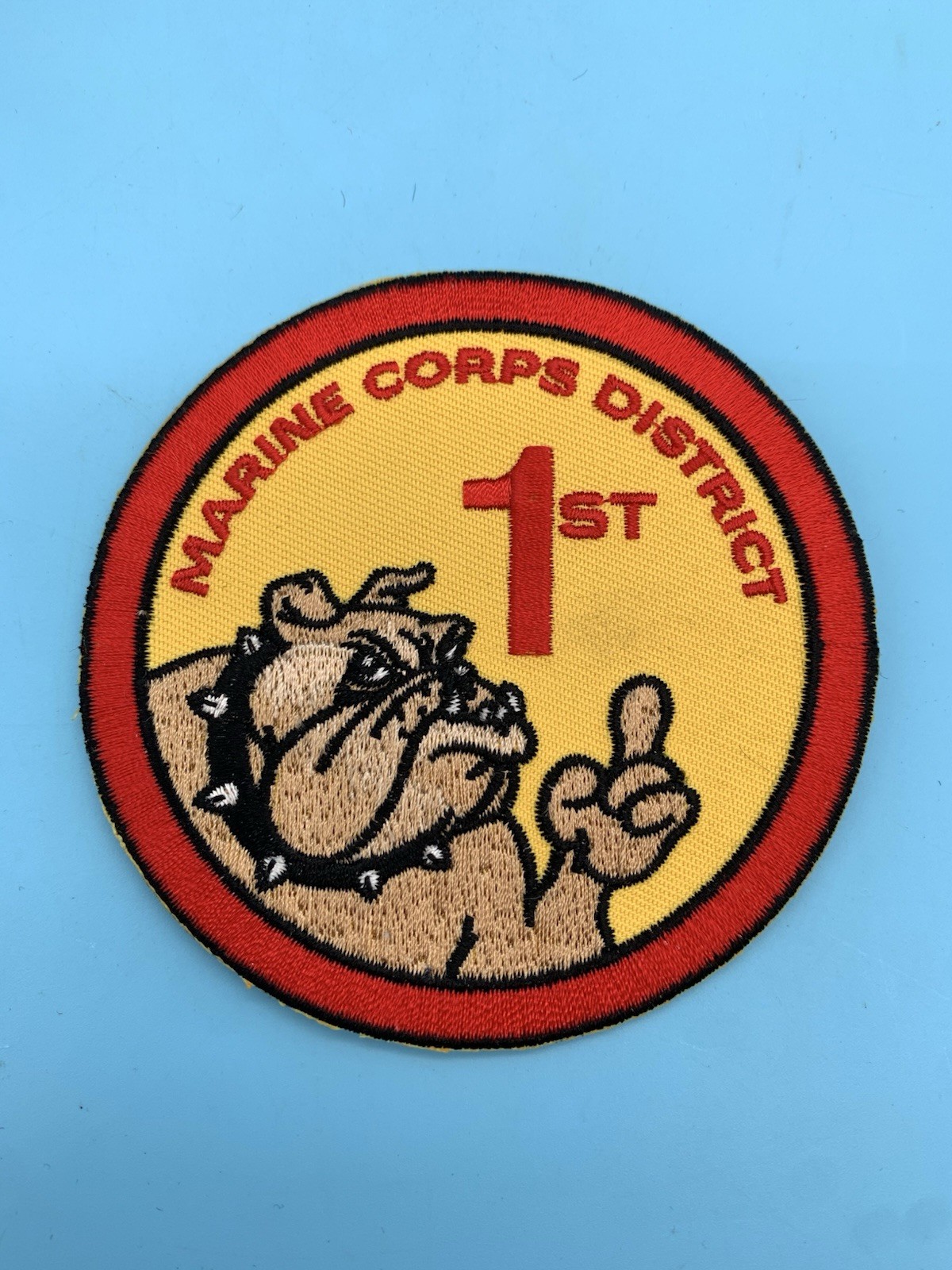 USMC 1st Marine Corps District Embroidered Patch