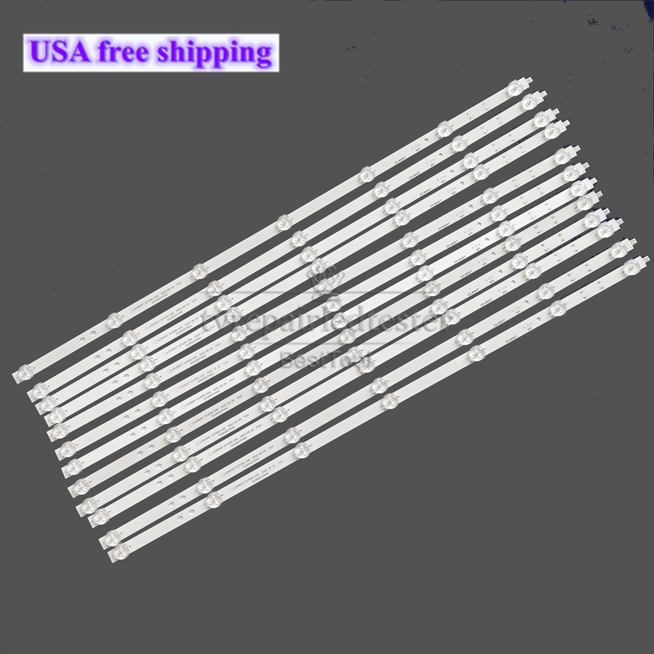 12Pcs LED Strips For RCA 65R4A5R 65R4A5X LED65D07-ZC42AG-03D 30365007046D