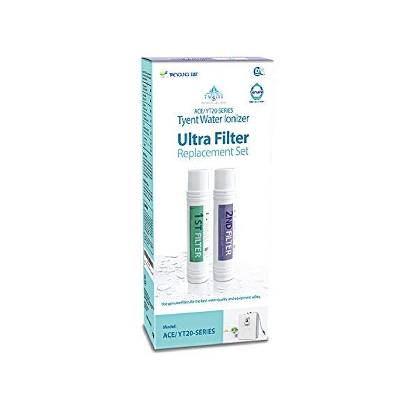 Authentic Tyent - Ultra Filter Replacement - Compatible with ACE-11 or ACE-13...