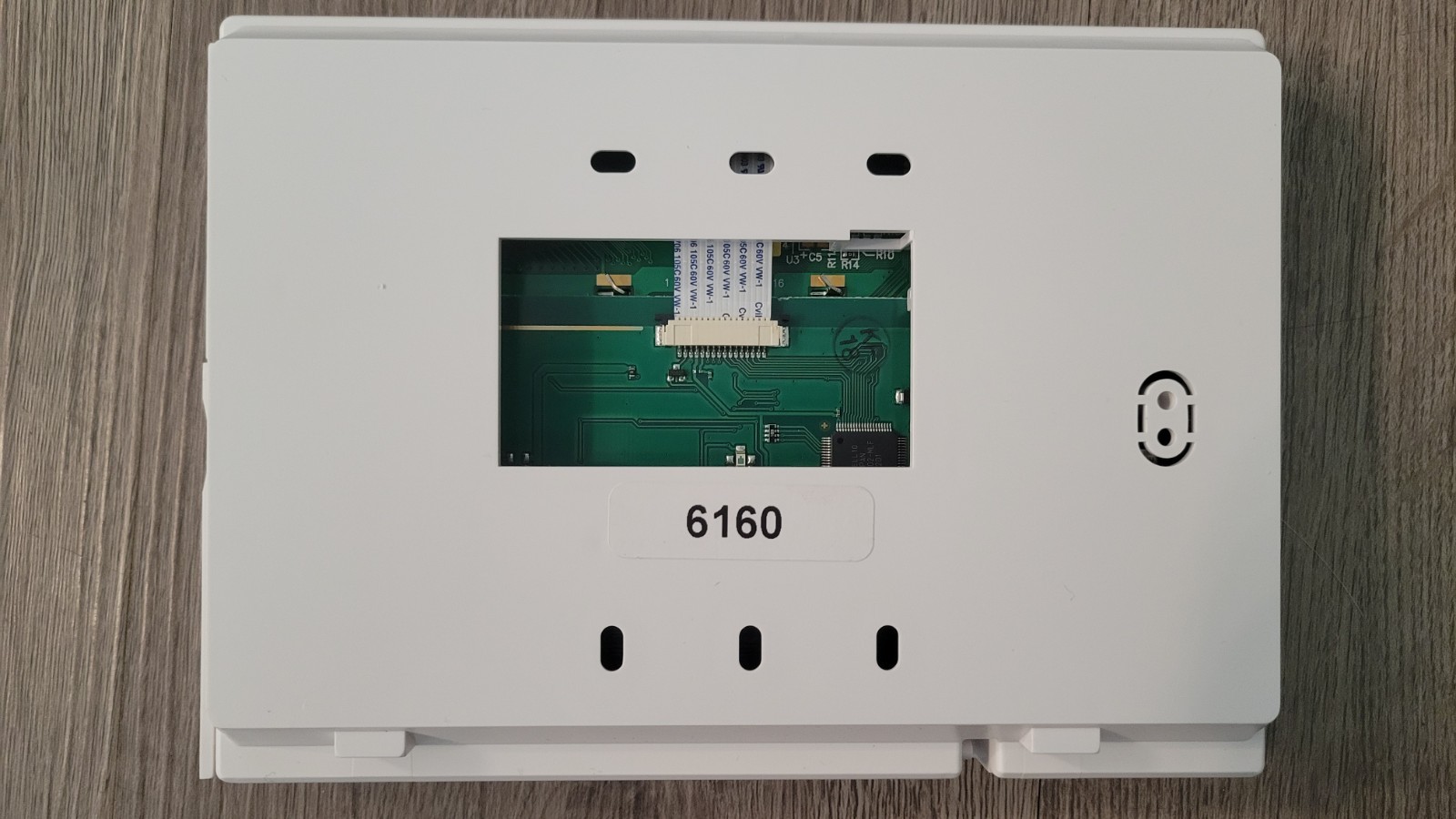 Honeywell 6160 Custom Alpha Alarm Security Control Panel & Keypad White