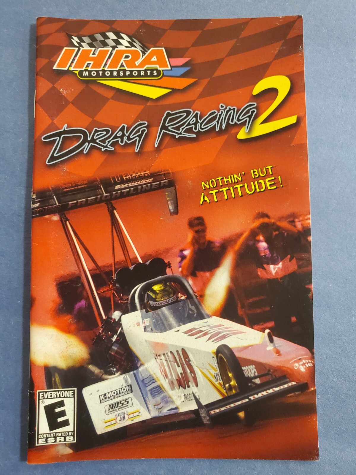 IHRA Drag Racing 2 PS2 Playstation 2 Instruction Manual Only