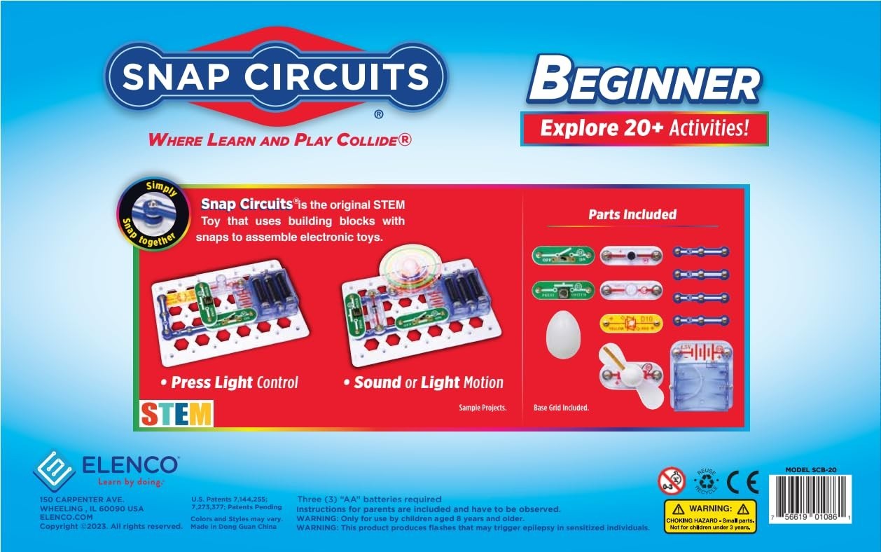 Interactive Beginner STEM Kit: 21 Projects to Ignite Learning for Ages 5-9