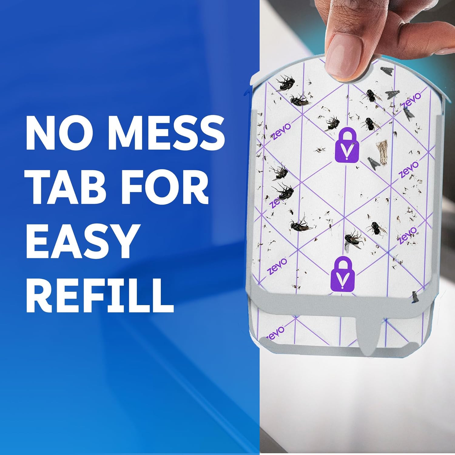 Zevo Official Refill Cartridges for Flying Insect Traps - 6 Pack
