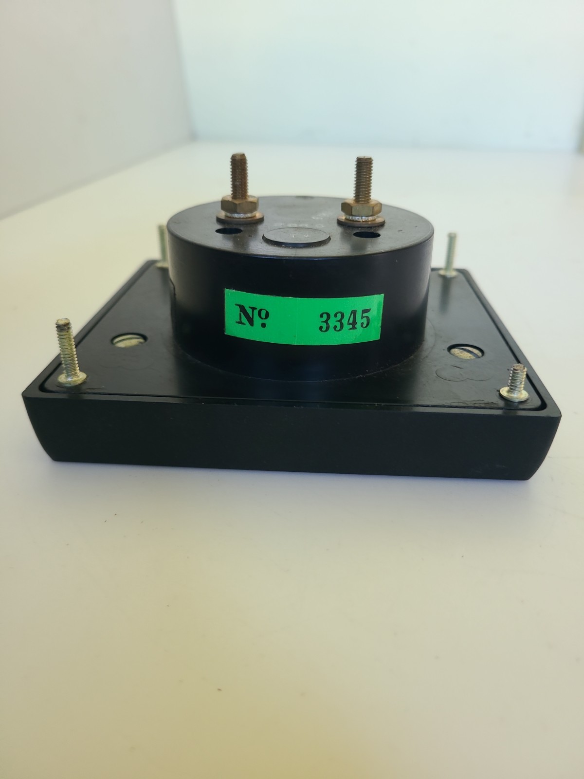 Western Reserve Electronics Model 503 panel meter, TRUE RMS 0-10 AC/DC, Crack!