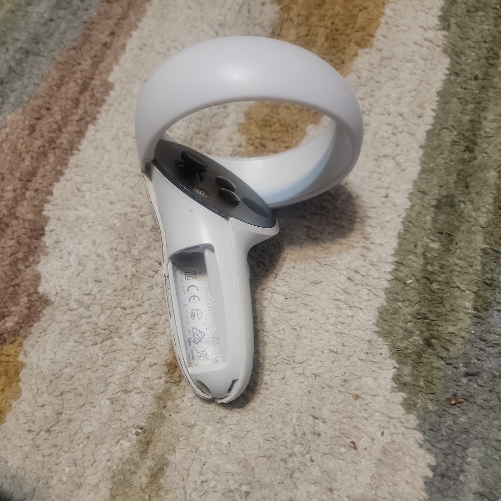 Meta Oculus Quest 2 VR LEFT Hand Controller Only FOR PARTS/REPAIR Stick Drift