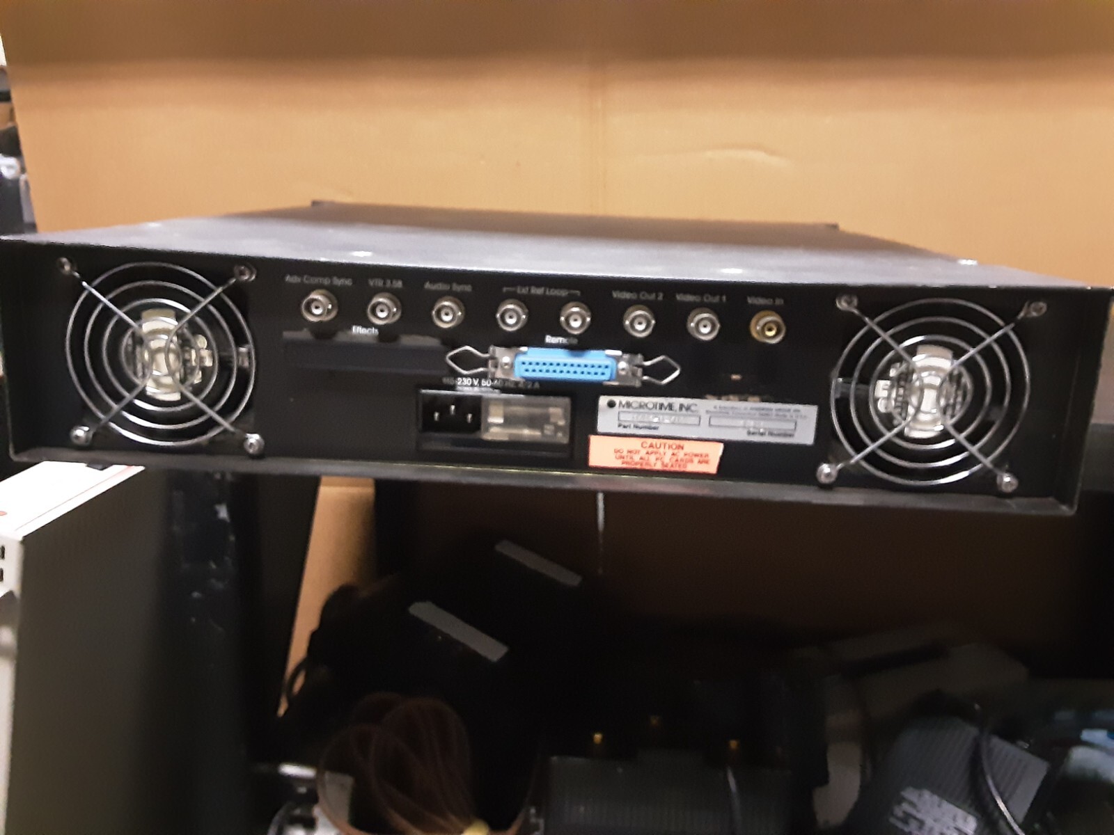 MICROTIME TBC FRAME SYNCHRONIZER S-230