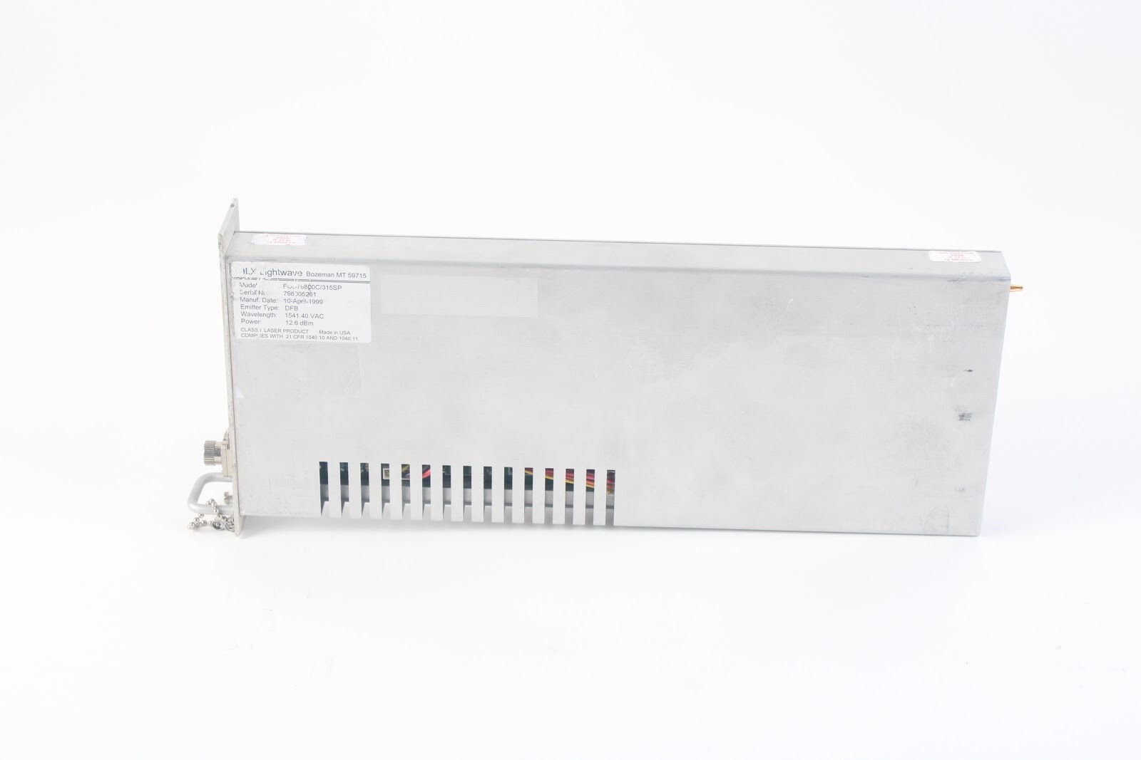 ILX Lightwave FOS79800C/315SP Wavelength 1541.40 Nm Precision Fiber Optic Source