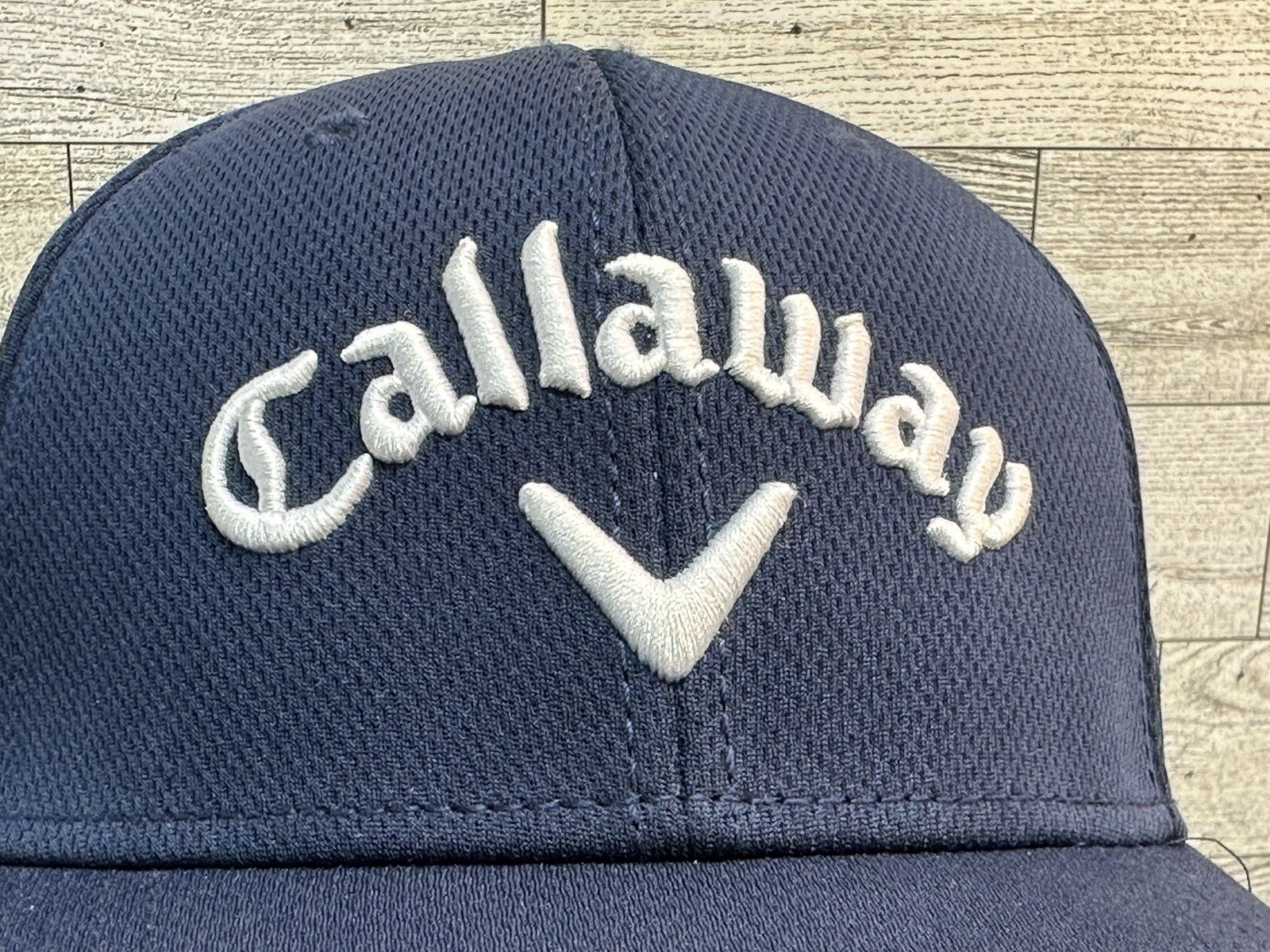 Callaway Rogue Odyssey Golf Flex Hat Cap - Navy Blue - Clean - AFlex - A Flex