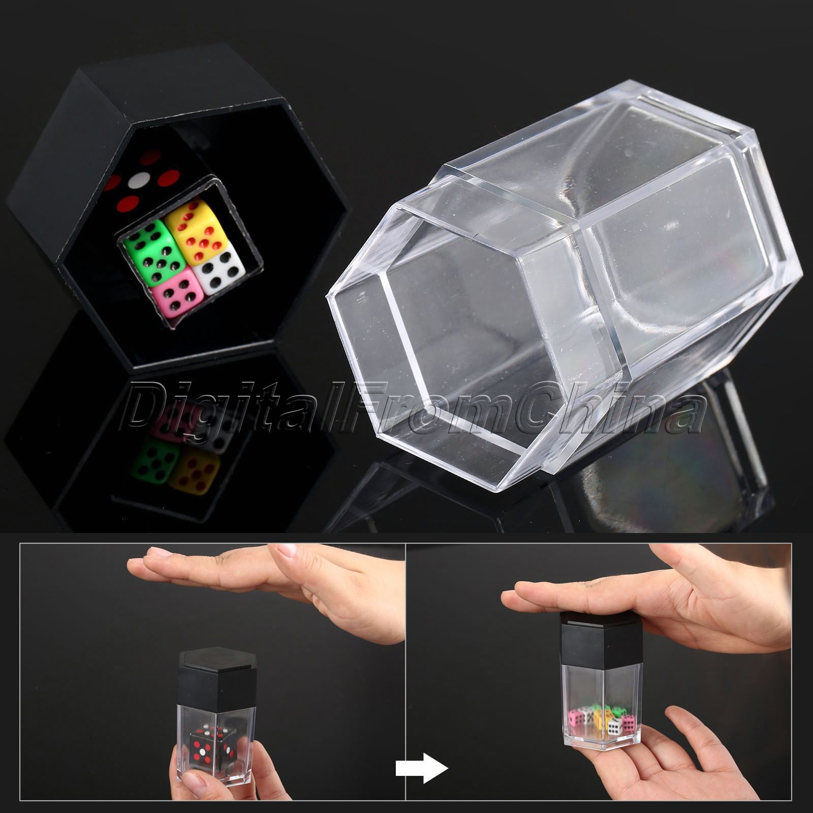 Trick  Big Explode Explosion Dice Close Up Magic Trick Joke Prank