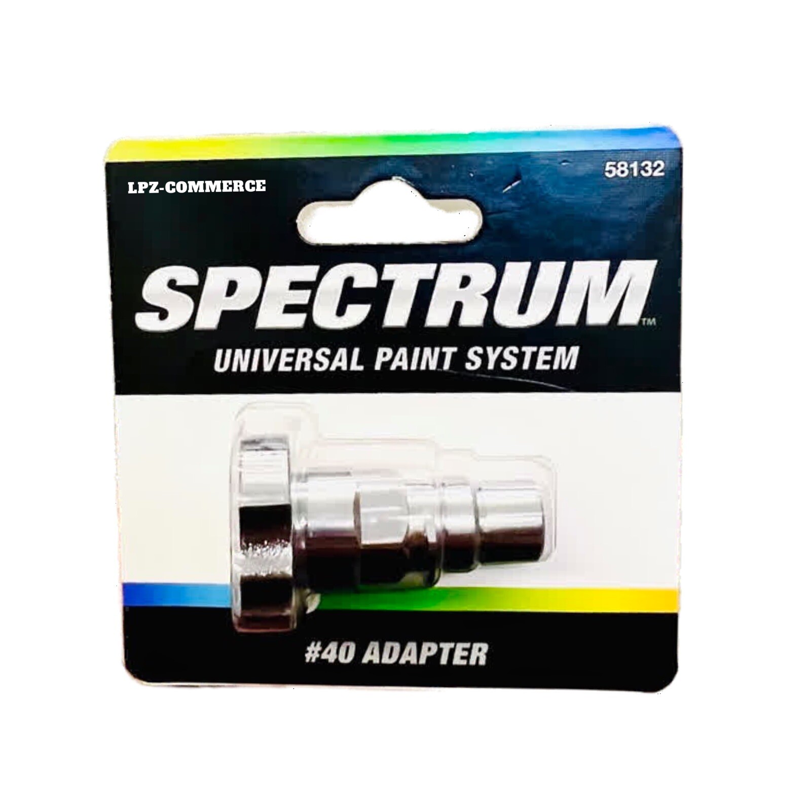 Spectrum P/n 58132. Universal Paint System #40 Adapter