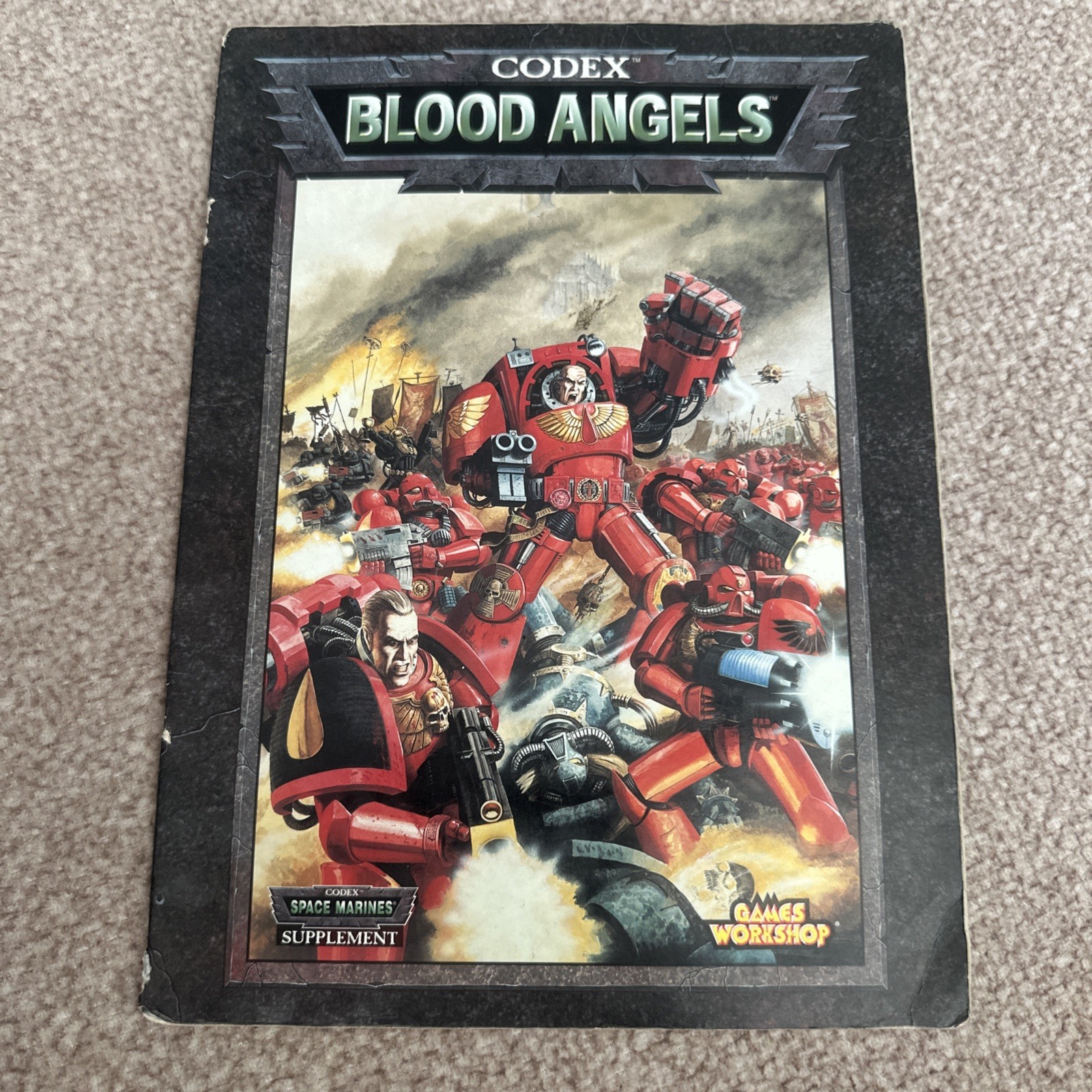 Codex Blood Angels 3rd Edition 1998 for Warhammer 40K by Games Workshop