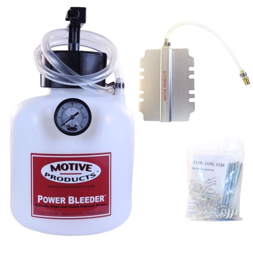 Motive Products 0105 Pressure Brake Bleeder, Square Master Cylinders