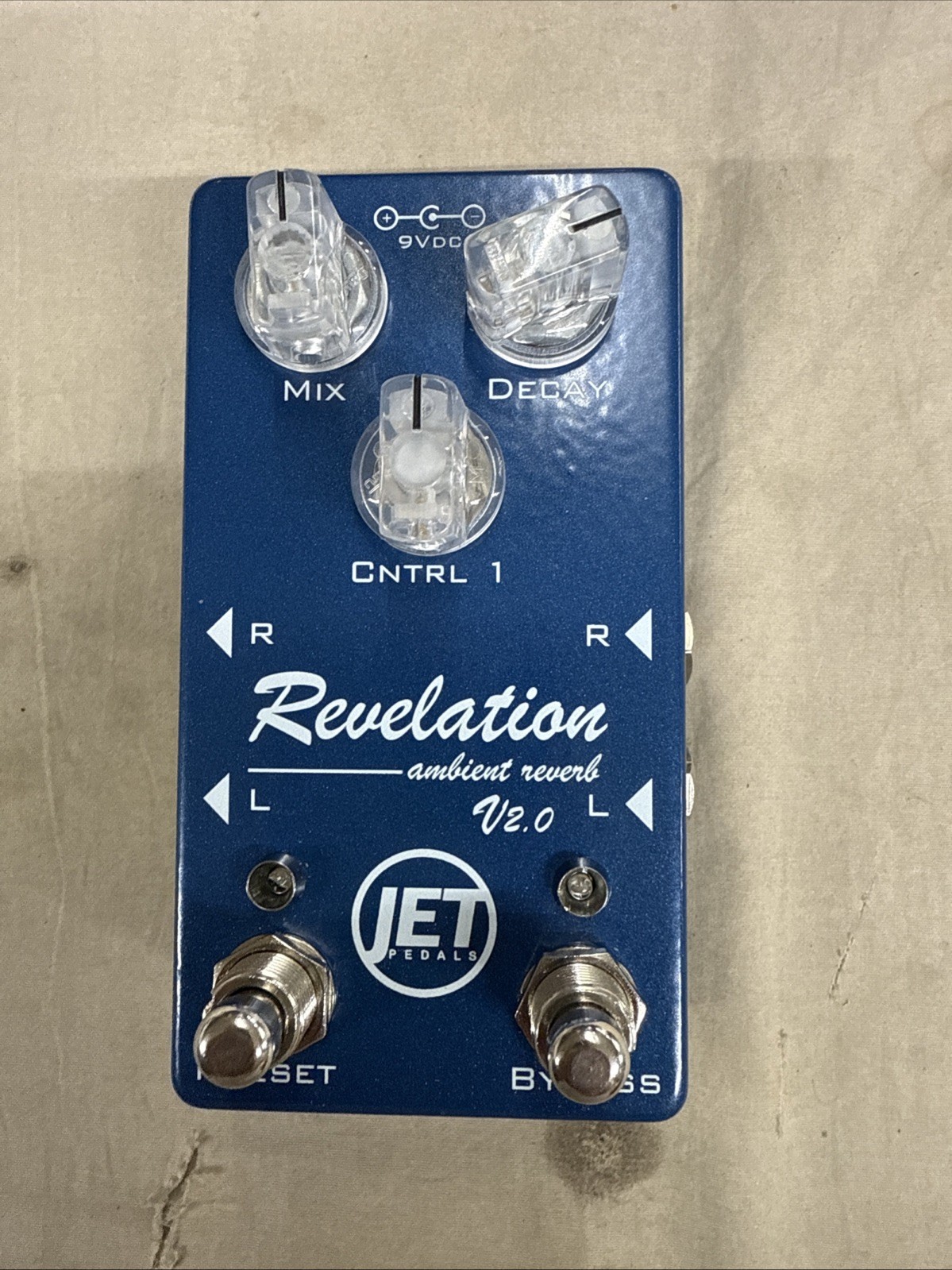 Jet Pedals Revelation Stereo Ambient Reverb V2.0