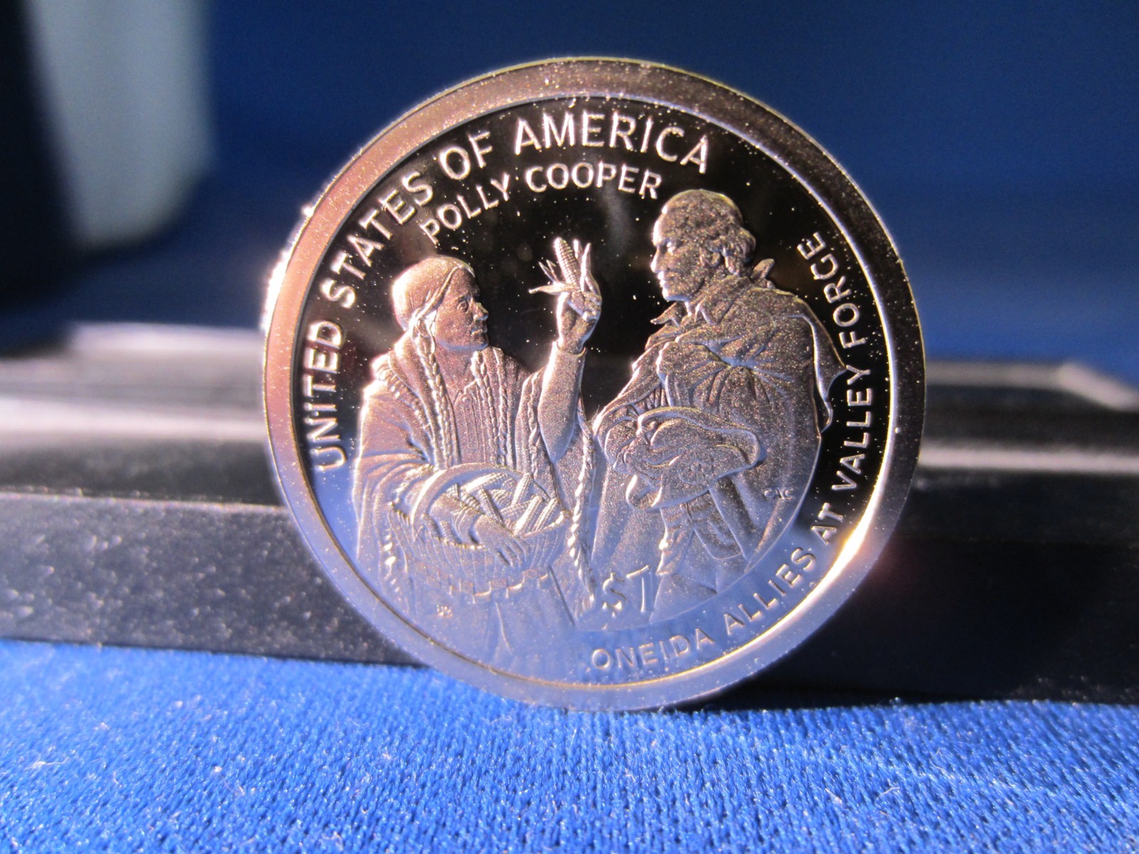 1776-2026 Native American  PROOF Dollar Sacagawea ONEIDA ALLIES VALLY at FORGE