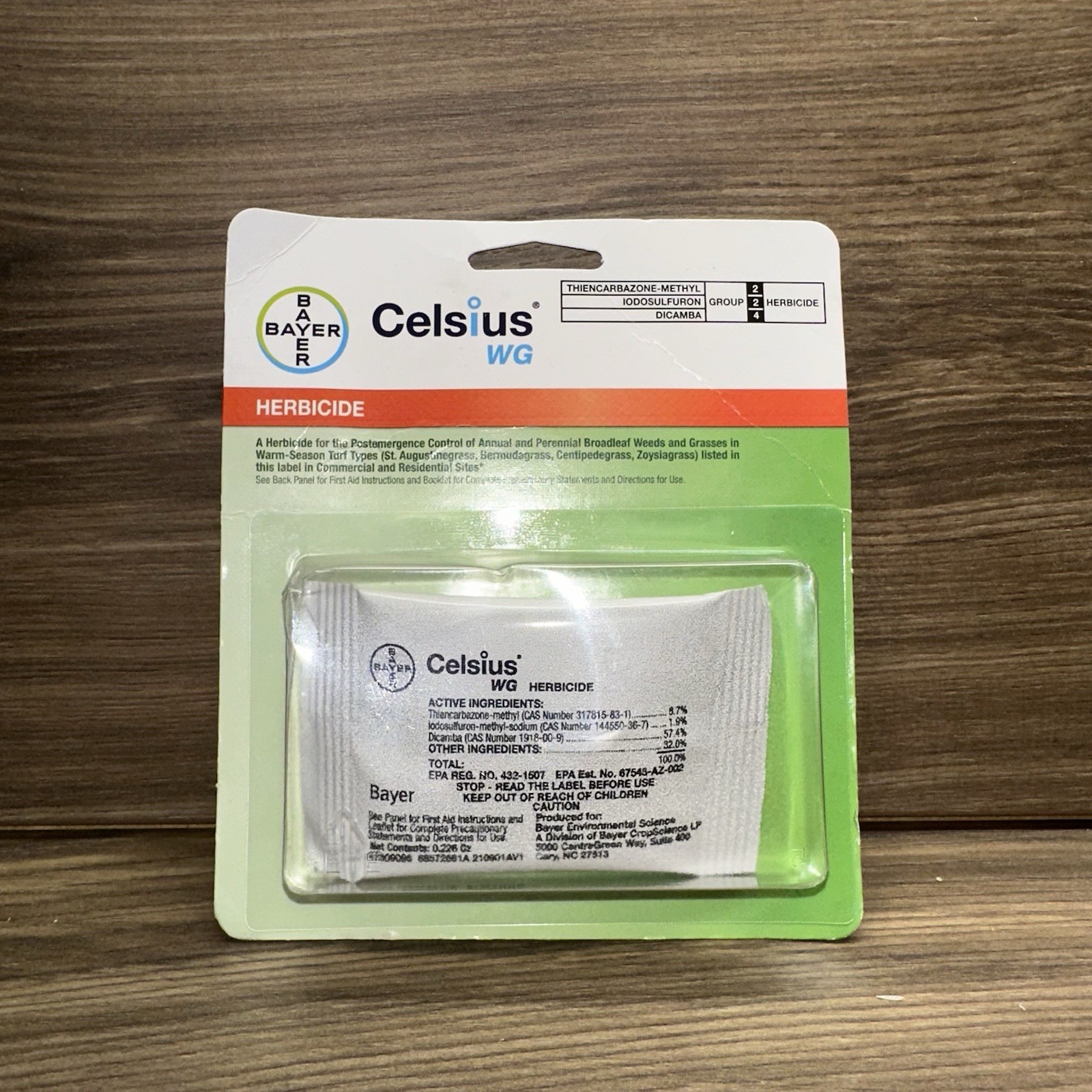 Celsius WG | Single dose 0.226 oz Easy Mix Packet | Post Emergent Weed Control