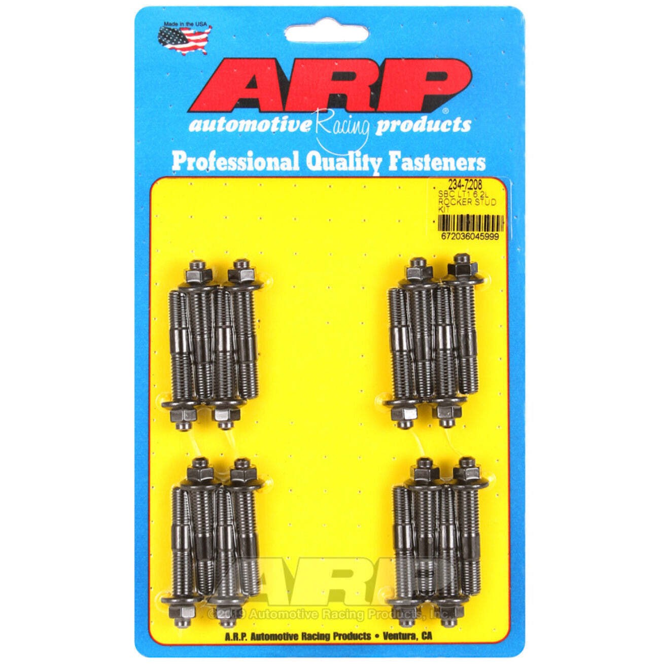 ARP 234-7208 SB fits Chevy LT1 6.2L Rocker Arm Stud Kit