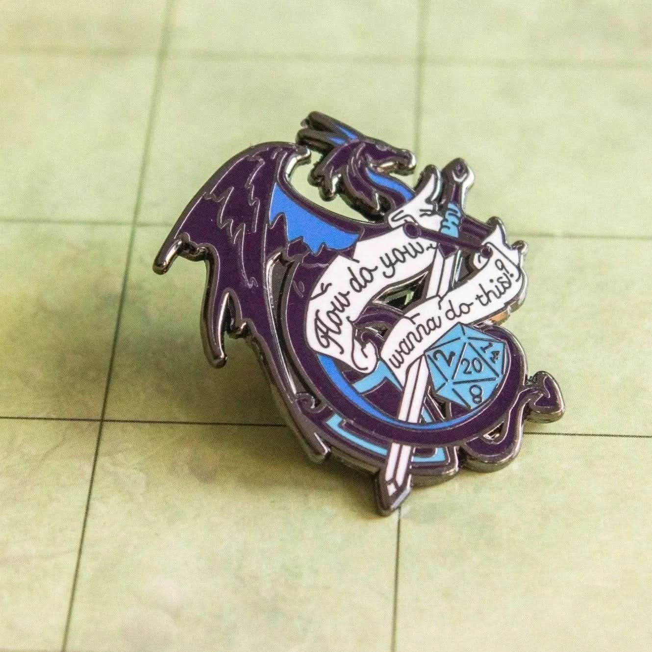 How Do You Want To Do This' Pin