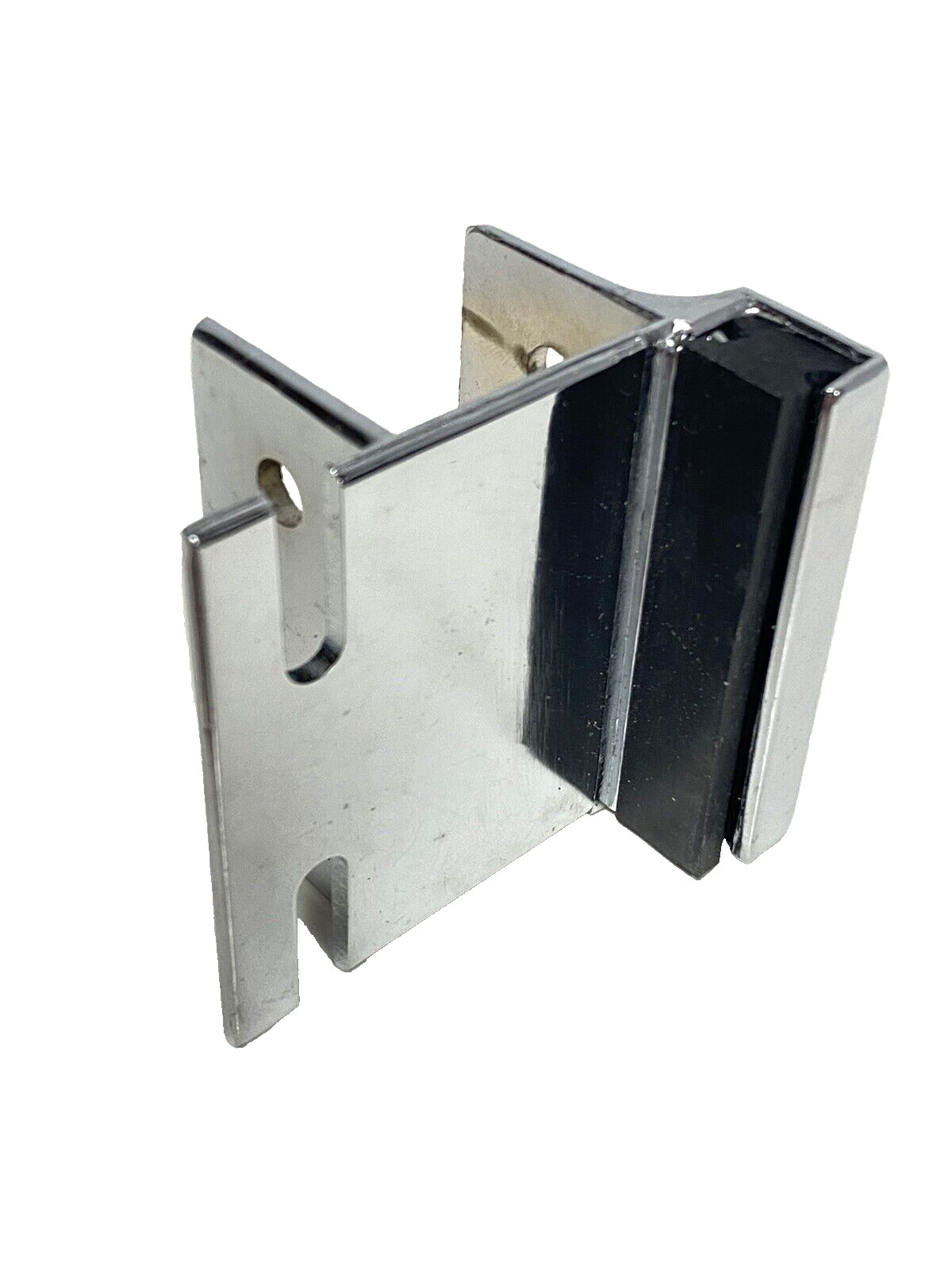 Jacknob 5340 STRIKE & KEEPER INSWING 1-1/4" POST 1" DOOR OPEN SLOT Chrome