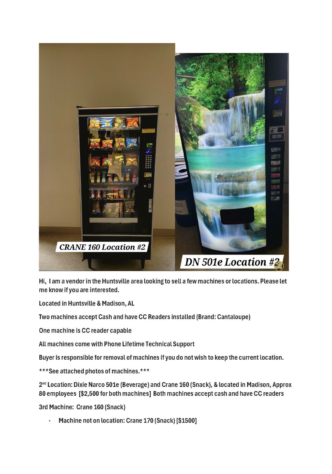 vending machine