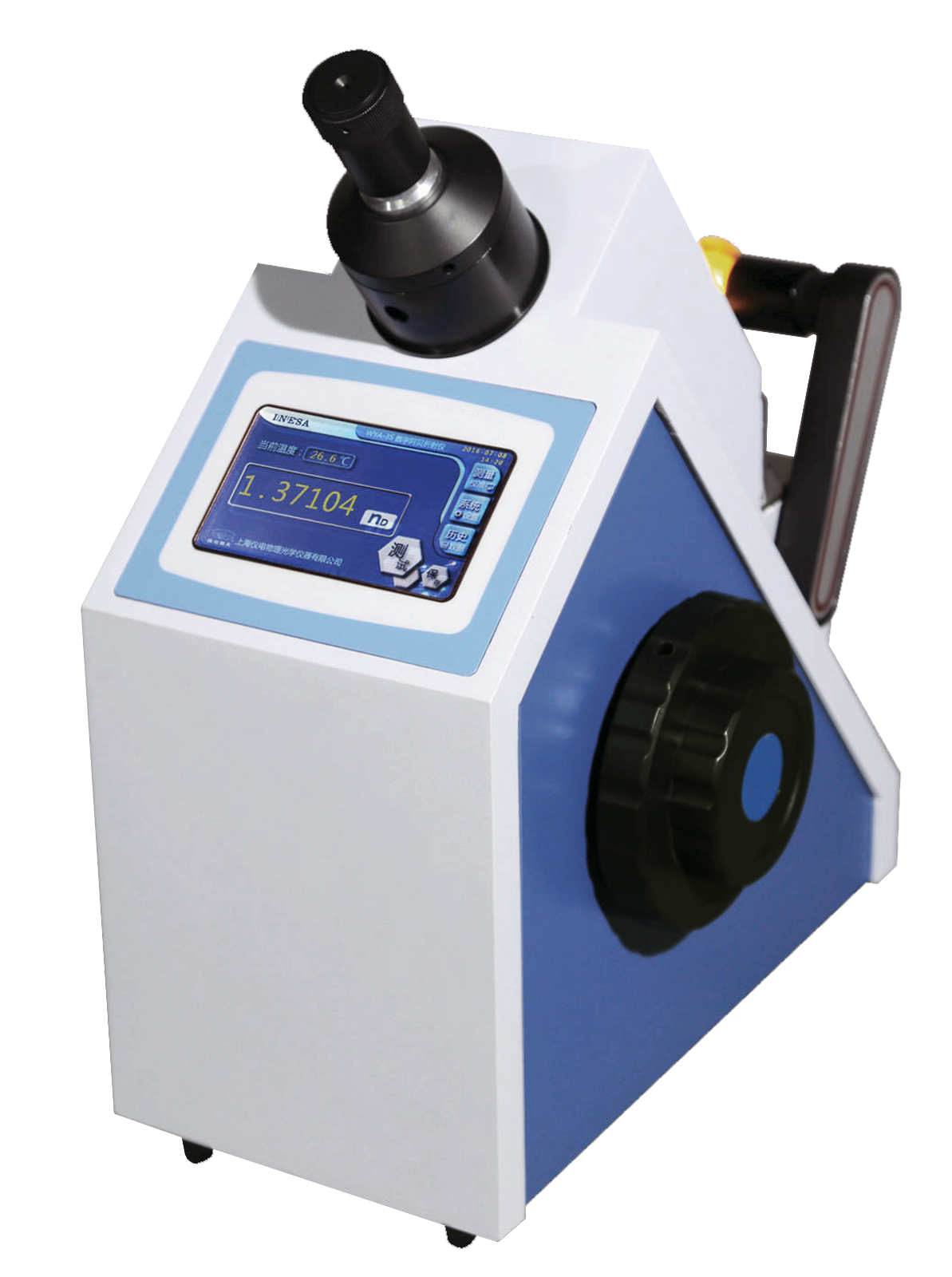 Digital Abbe Refractometer Automatic Optical Instrument Color Touch Screen