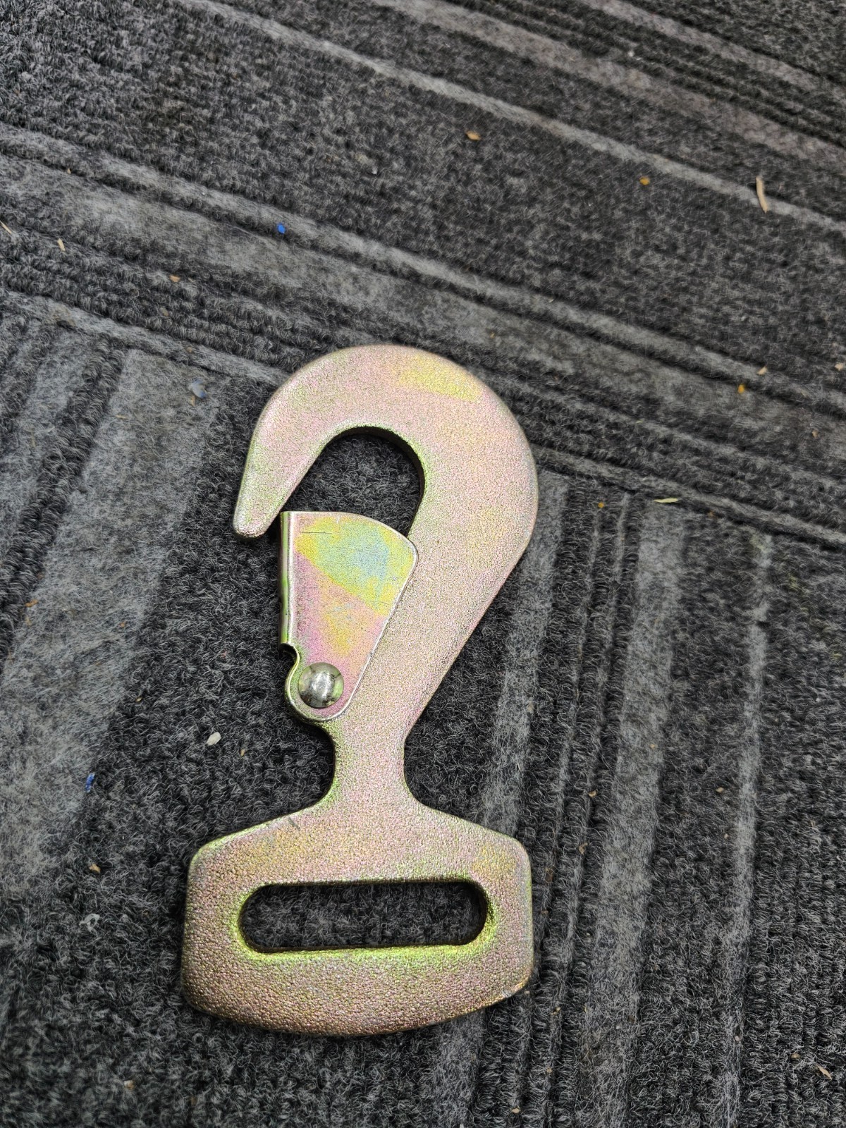 (QTY 25) Tie Down Snap Hook Steel Approx 1-1/2" Size, 6" L x 3" W
