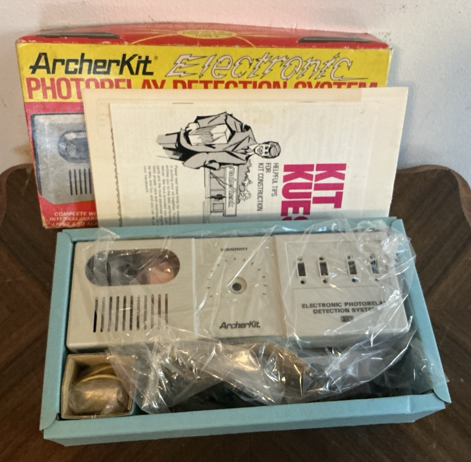 Vintage Radio Shack ArcherKit Electronic Photorelay Detection System-unassembled
