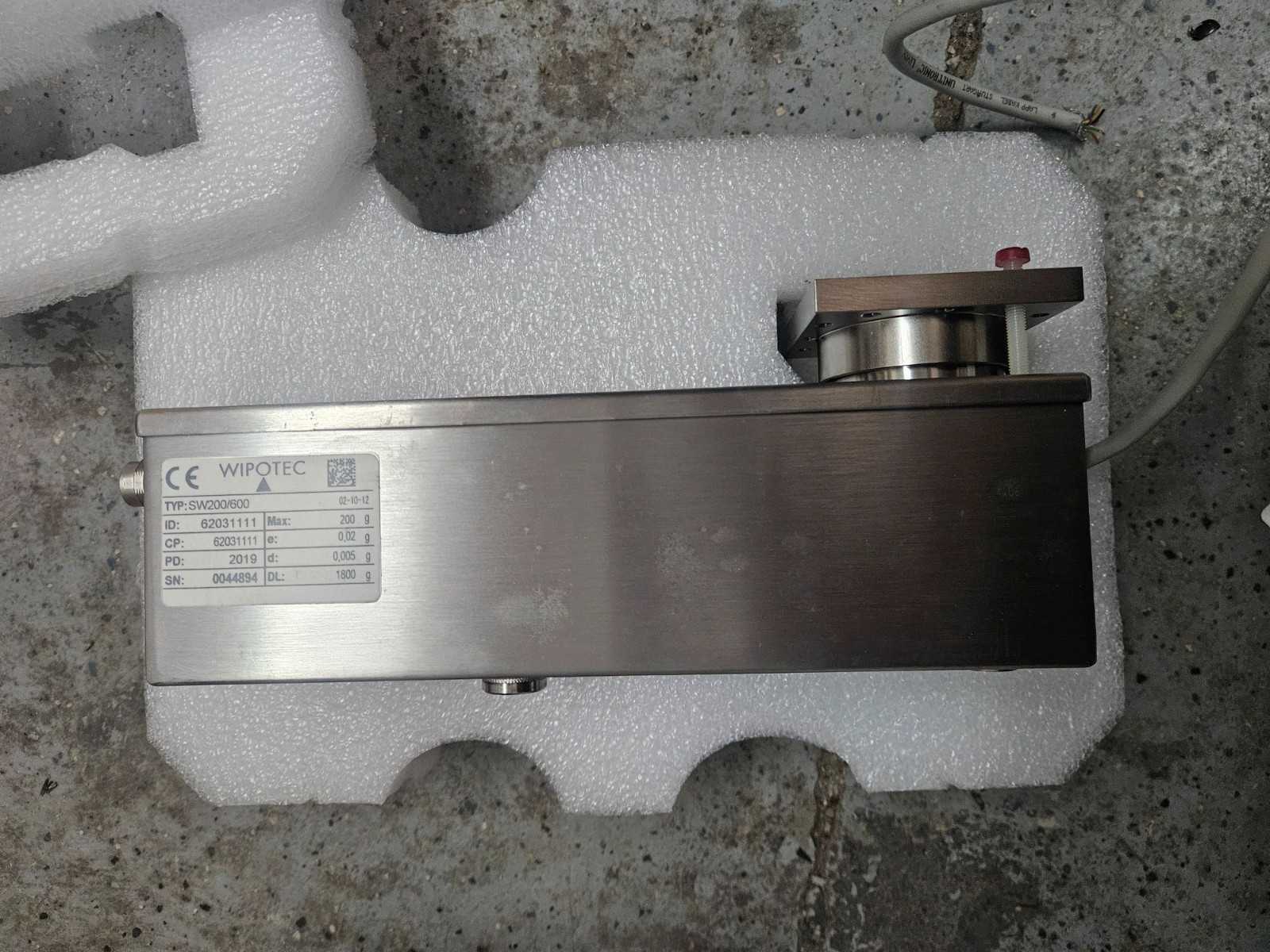 wipotec weigh module sw50/300